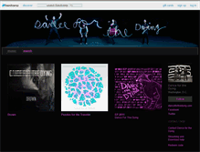 Tablet Screenshot of danceforthedying.bandcamp.com