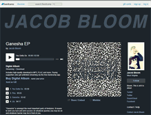 Tablet Screenshot of jacobbloom.bandcamp.com