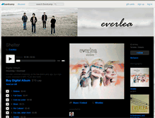 Tablet Screenshot of everlea.bandcamp.com