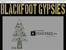 Tablet Screenshot of blackfootgypsies.bandcamp.com