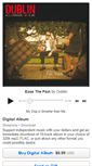 Mobile Screenshot of dublin.bandcamp.com