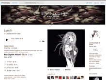 Tablet Screenshot of lemascherediclara.bandcamp.com