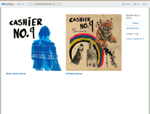 Tablet Screenshot of cashierno9.bandcamp.com