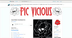 Desktop Screenshot of picvicious.bandcamp.com