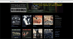 Desktop Screenshot of migrainerecordings.bandcamp.com