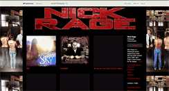 Desktop Screenshot of nickrage.bandcamp.com