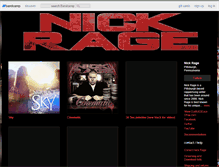 Tablet Screenshot of nickrage.bandcamp.com