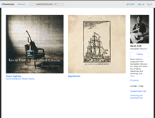 Tablet Screenshot of kevincott.bandcamp.com