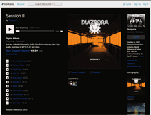 Tablet Screenshot of diazpora.bandcamp.com