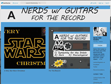 Tablet Screenshot of nerdswithguitars.bandcamp.com