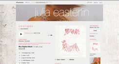Desktop Screenshot of juliaeasterlin.bandcamp.com
