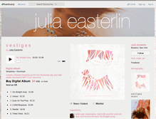 Tablet Screenshot of juliaeasterlin.bandcamp.com
