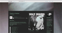 Desktop Screenshot of holyshakes.bandcamp.com