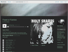 Tablet Screenshot of holyshakes.bandcamp.com