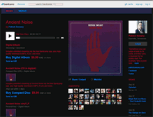 Tablet Screenshot of patricksweany.bandcamp.com