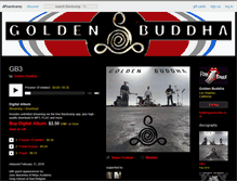 Tablet Screenshot of goldenbuddhamusic.bandcamp.com