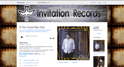 Desktop Screenshot of invitationrecords.bandcamp.com