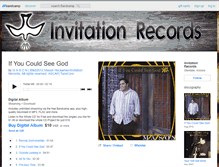 Tablet Screenshot of invitationrecords.bandcamp.com