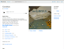Tablet Screenshot of lesgavels.bandcamp.com