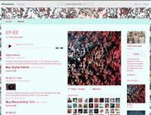 Tablet Screenshot of 100chevalier.bandcamp.com