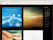 Tablet Screenshot of blakepaul.bandcamp.com