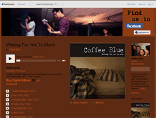 Tablet Screenshot of coffeeblue.bandcamp.com