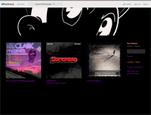 Tablet Screenshot of hometown1.bandcamp.com