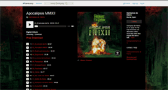 Desktop Screenshot of hermanosdehierro2012.bandcamp.com