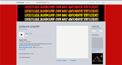 Desktop Screenshot of luckylake.bandcamp.com