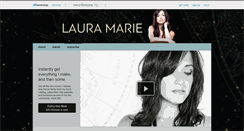 Desktop Screenshot of lauramarie.bandcamp.com