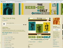 Tablet Screenshot of herb-one.bandcamp.com