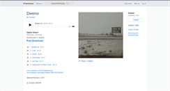 Desktop Screenshot of dweller1.bandcamp.com