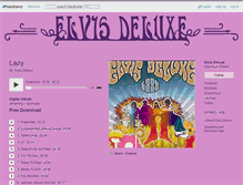 Tablet Screenshot of elvisdeluxe.bandcamp.com