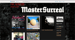 Desktop Screenshot of mastersurreal.bandcamp.com