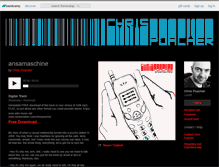 Tablet Screenshot of chrispoacher.bandcamp.com