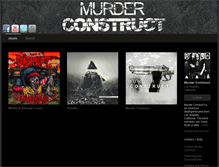 Tablet Screenshot of murderconstruct.bandcamp.com