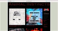 Desktop Screenshot of animalinstincts.bandcamp.com