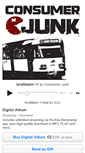 Mobile Screenshot of consumerjunk.bandcamp.com