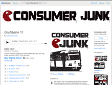 Tablet Screenshot of consumerjunk.bandcamp.com