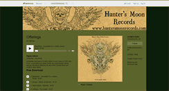Desktop Screenshot of huntersmoonrecords.bandcamp.com
