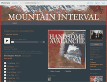 Tablet Screenshot of mountaininterval.bandcamp.com
