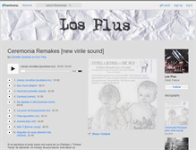 Tablet Screenshot of losplus.bandcamp.com