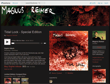 Tablet Screenshot of magnusreimer.bandcamp.com