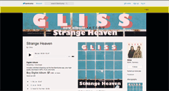 Desktop Screenshot of gliss.bandcamp.com