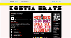 Desktop Screenshot of kostia.bandcamp.com