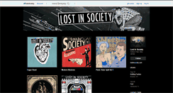Desktop Screenshot of lostinsociety.bandcamp.com
