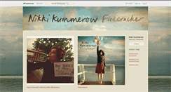 Desktop Screenshot of nikkikummerow.bandcamp.com