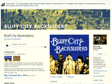 Tablet Screenshot of bluffcitybacksliders.bandcamp.com