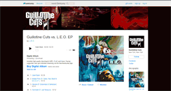 Desktop Screenshot of guillotinecuts.bandcamp.com