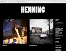 Tablet Screenshot of henning.bandcamp.com